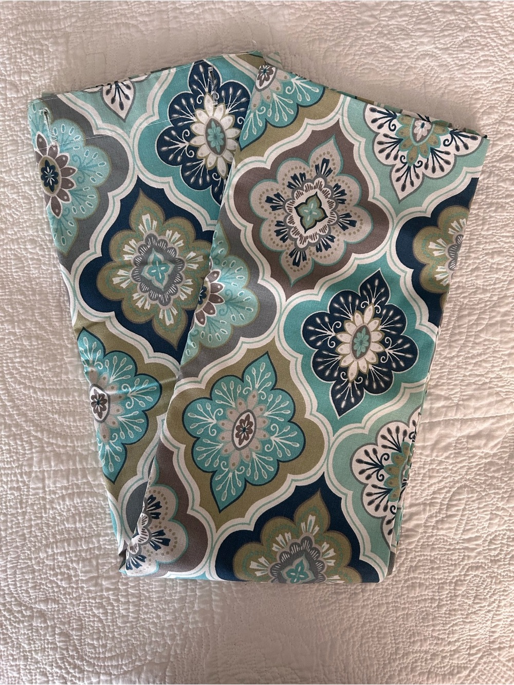 PERI • Medallion Fabric Shower Curtain